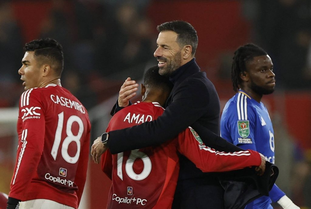 Carabao Cup - Round of 16 - Manchester United v Leicester City